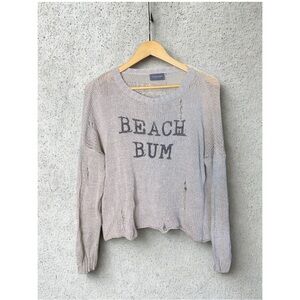 Wooden Ships BEACH BUM Knit Sweater